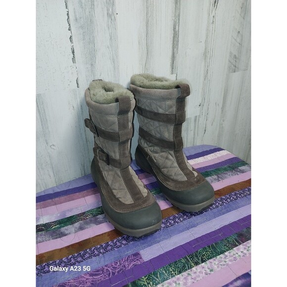 Columbia Women's Faux Fur Lined Omni-Heat Omni-Grip Calf-High Winter Boots 10 - Picture 1 of 9